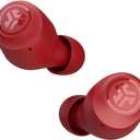 JLab Go Air Pop True Wireless Earbuds, in Ear Headphones, Bluetooth Earphones, Ear Buds with 32H Playtime, Bluetooth Earbuds with Microphone, USB Charging Case, Dual Connect, EQ3 Sound, Rose