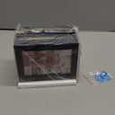 Lavezee 4x6 Collage Triple Picture Frames Set, Black 6 Opening Hanging Vertical Frame Made to Display 4 by 6 Inch Photo Print for Wall Decor