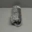 OLANLY Luxury Toilet Rugs U-Shaped 24x20, Extra Soft and Absorbent Microfiber Bathroom Rugs, Non-Slip Plush Shaggy Bath Mat, Machine Wash Dry, Contour Bathroom Mats for Toilet Base, Grey