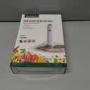 Handheld Vacuum Sealer for Food with 22 Reusable Sous Vide Bags, Compact Cordless Sealer Machine for Travel, Fresh & Save Meal Prep