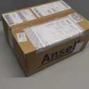 Ansell HyFlex Multi-Purpose Touchscreen Work Gloves with Aerofit Precision Comfort Technology (Size 7 (S), Dark Grey, 144 Pairs)