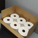 Genuine Joe GJO22700 Hard Wound Roll Towel, 800' Length x 7-8/9" Width, White (Case of 6) (4)