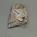 Ftuuo 2pcs Natural Stripe Wreath Bows, Farmhouse Burlap Bow for Wreath Rustic Crafts Decorative Hanging Ornament Bow for Indoor Outdoor Wedding Holiday Birthday Party Decor