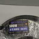 BXXSDLL Electrical Power Cable, S00W, 50 Ft