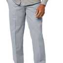 Dockers Men's Classic Fit Workday Khaki Smart 360 FLEX Pants (Standard and Big & Tall) (Gray) 34x34