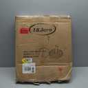 T&Jero 40 lb Round Heavy Duty Patio Market Table Umbrella Base Stand Weight for Outdoor, Black