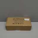 Aignis 24 Flameless LED Floating Candles, 3-Inch Plastic Battery Operated Tealights, Glow Time Over 120 Hours, Cozy Romantic White Light, Suitable for Pool/Bathtub/Hot Bath/Wedding Centerpiece Decor