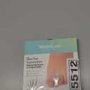 Welnove 12-Pack Gel Toe Separators  Bunion Pads  Toe Spacers for Straightening Overlapping Toes for Men and Women - Transparent