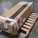 Garvee 3-Person Patio Swing Chair with Convertible Canopy - Adjustable Tilt Hanging Glider Lounge for Porch and Outdoor Use, Red