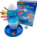 Kids Rocket Game,Don't Let The Balls Fall,Family Board Game for 2-4 Players