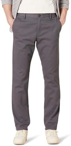 Amazon Essentials Men's Slim-Fit Wrinkle-Resistant Flat-Front Chino Pant, Size: 31Wx30L (Charcoal)