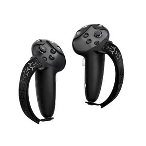 BOBOVR G3 Controller Grips, Anti-Slip Silicone Grip Cover, Adjustable Sports Wrist Strap & For CD3/D3 Dock Wireless Charging, Compatible with Quest 3/3S