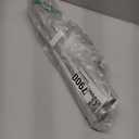 Heavy Duty Curtain Rods for Windows 28 to 48 Inches, 1 Inch Silver Curtain Rods for Bedroom, Living Room, Patio, Kitchen, Adjustable Curtain Rods with Classic Finials, Silver Finishing