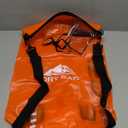 HEETA Dry Bag Waterproof for Women Men, 5L/10L/20L/30L/40L Roll Top Lightweight Dry Storage Bag Backpack with Phone Case for Travel Swimming Boating Kayaking Paddle Board Camping Beach Accessories, Orange