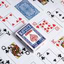 Maverick Jumbo Playing Cards 12 Pack, Large Print, Blue Deck, Bulk Playing Cards for Poker, Card Games, and Group Play