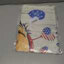 God Bless America Wood Cute Dog Balloons Stars Patriotic America 4th of July Memorial Day Independence Day House Flag Large 28X40 Inch Big Vertical Double Sided Outside Yard Outdoor Outside Holiday Decoration