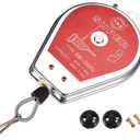 MECCANIXITY Retractable Spring Balancer Tool Holder Hanging Equipment 3.3-6.6lbs (1.5-3kg) Red for Assembly-line with Fitting Accessory