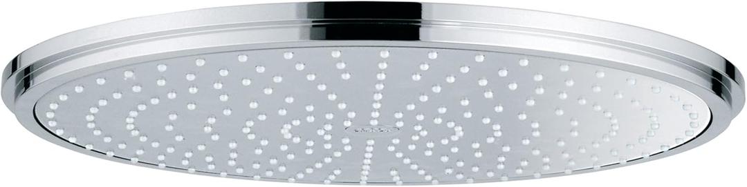 Grohe 28783000 Rainshower Cosmopolitan 400 1-Spray Jumbo Showerhead, Starlight Chrome