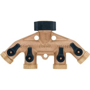Brass Hose Faucet Manifold