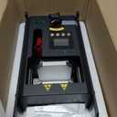 4T Hydraulic Heat Press Machine with Dual Heating Plates 4x4 Inches and Precise Digital Temperature Control LCD Screen for Homeuse Portable Manual Heat Pressing Machine
