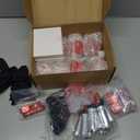 Set of 8 Square Ignition Coil Pack and Spark Plug Wire Harness for Chevy GMC Hummer Avalanche Savana 1500 2500 3500 Sierra H2 4.8L 5.3L 6.0L Replaces UF271 748EE 41962