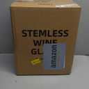 UMEIED Martini Glasses Set of 8, 8 Oz Stemless Martini Cocktail Glasses for Margarita, Manhattan, Cosmopolitan, Home Bar, Evening Parties, Birthdays, Housewarming Gift