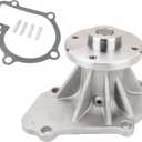 JDMON Engine Water Pump w/Gasket Replacement for Nissan 240SX 1989-1998, D21 1990-1994, Frontier 1998-2004, Pickup 1995-1997, Xterra 2000-2004 2.4L L4 Replacement for AW9206 WPN059 131-2076 324-58209