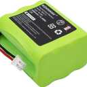 Updated BATT1 7.2v 2000mah ni-mh Battery Pack Control Panel Security System Alarm Battery for BATT1X BATT2X 6MR2000AAY4Z 10-000009-001 10-000013-001 PERS-4200