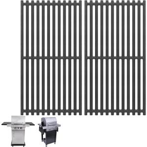463675016 17" Grill Grates for Charbroil Commercial TRU-Infrared Grill 463642316 463644220 463632320 463245518 463675016P1 G369-0030-W2 Parts, Cast Iron Cooking Grate for Nexgrill 720-0864 720-0864M
