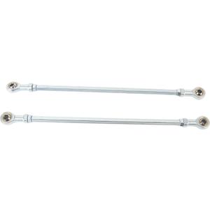 Aramox Adjustable Steering Shaft Tie Rod, Kit, Crafted from Solid Steel Alloy, Long Lifespan, Improve Handling, for Go Kart Drift Trike ATV Quad Mini Bike
