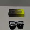 Smart Glasses with Bluetooth, 2-in-1 Magnetic Sunglasses (Blue Light Blocking & UV400), Bluetooth Glasses for Men/Women with Voice Assistant, Smart Sunglasses for Outdoor (With Black Lenses)