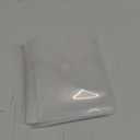 5.5 x 8.5 Clear Plastic Envelopes Cutting Dies Stencil Crafts Paper File Index Cards Holder 40 Pack Hook Loop Closure