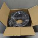 Sasylvia 1.5'' x 20 ft Split Wire Loom Cord Protector Tubing Split Conduit Protector Tubing Convoluted Tube Flexible Electrical Wire Cover Protective Sleeves (Black)