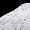 Enchanted Forest Waterfall Shower Curtain Tropical Green Nature Tree Colorful Floral Butterfly Fairytale Wonderland Jungle Rainforest Natural Scenery Bathroom Decor Curtain with Hooks,70Wx70L