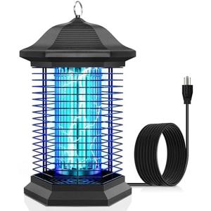 Amazon.com : AMUFER Bug Zapper Outdoor Indoor, 18W Power & 4400V Instant Grid Mosquito Repellent, Insect Control Efficiency Increased 100% Fly Trap for Patio, Backyard, Home : Patio, Lawn & Garden