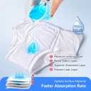 CARER Mens Incontinence Underwear Washable 3 Pack Cotton Reusable Incontinence Boxers Briefs for Men Built in Cotton Pad for Bladder Leakage 150ML, Medium