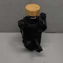 Glass Water Bottles 64 OZ - Large Borosilicate Reusable Glass Drinking Bottle, Wide Mouth With Bamboo Lid