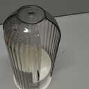 Toothbrush Holders with Sliding Lid, Rotating 3 Slots Bathroom Organizer Countertop, Tooth Brush Toothpaste Holder Bathroom Counter Stand Sink Organizer Caddy for Vanity Makeup Brushes Holder (White+Transparent Black)