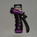 Dramm ColorStorm Premium Pistol Spray Nozzle  Heavy-Duty Adjustable Garden Hose Sprayer with Ergonomic Grip & Variable Water Patterns for Garden, Car, Deck, and Outdoor Cleaning  Berry (No Size (Single))