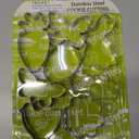 Easter Cookie Cutter Set - Bunny, Egg, Butterfly, Flower, Chick, Carrot, Dog - 8PCS Easter Cookie Cutters - Easter Cookie Cutters Shapes for Spring Holiday Baking, Mini Easter Cookie Cutters for Party