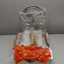 Kyrid Farmhouse Table Lamps Set of 2 – 23.25″ Rustic Gray Bedside Lamps, Living Room Bedroom Décor(Bulbs Included)