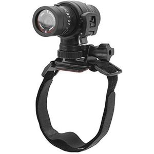 Luqeeg Motorcycle Helmet Camera, Motorcycle Video Recorder, 1080P Full DV DVR Riding Recorder Cycling Helmet Camera Bike Camera with Mic for Outdoor Wilderness, Extreme