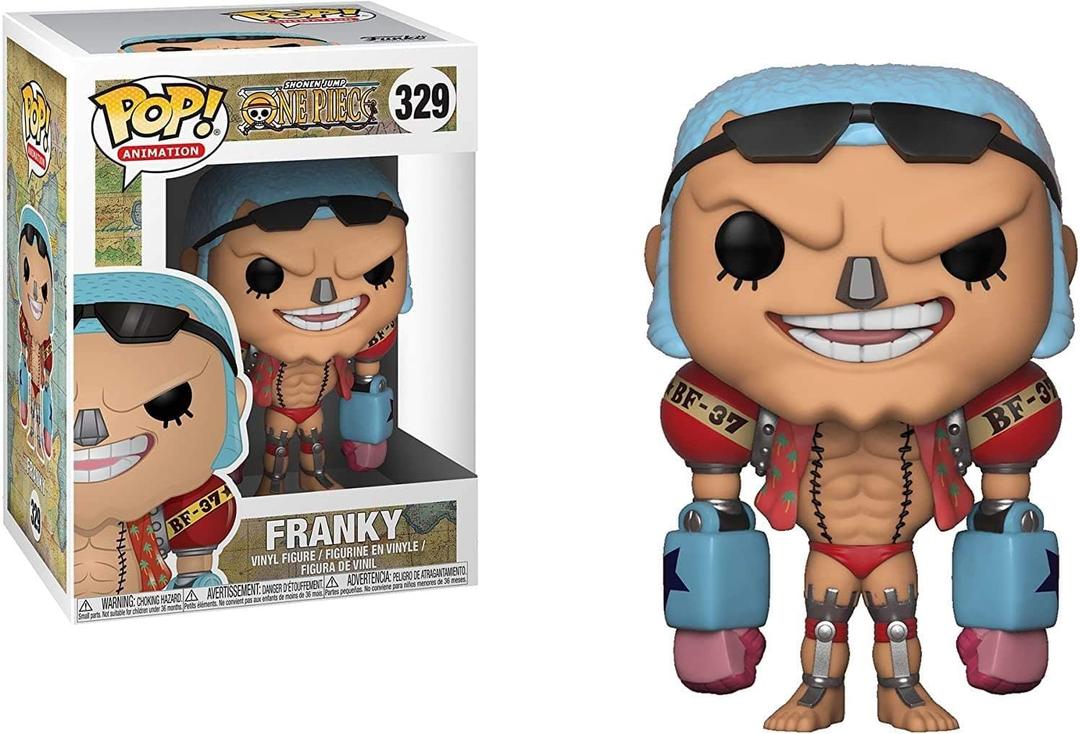 Funko Pop! Anime: Onepiece - Franky Collectible Toy (Blue)