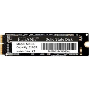 MZ13C 512GB SSD for MacBook Air (Mid 2013-2017) A1465 A1466, MacBook Pro (Late 2013-2015) A1398 A1502, iMac Pro A1481 (Late 2013), Mac Mini A1347 (Late 2014)