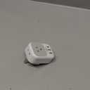 US to UK Plug Adapter, TESSAN Type G Travel Converter with 3 USB Charger(1 USB C Port), 4 Outlets Power Adaptor for USA to Qatar Ireland Hong Kong England Scotland Kenya Dubai London British