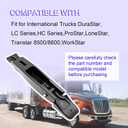 Hood Latch 3544924C1 Compatible With International Trucks DuraStar, HC Series, LC Series, Transtar 8500/8600,Replacement Part for HLK1022, 3558774C1