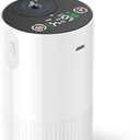 Waterless Diffuser for Essential Oil, Aromatherapy Diffusers for Home Nebulizer Air Freshener Diffuser Mini Scent Machine Battery Operated 4 Mist Level 1/2/3/4/6H Timers Auto-off for Car Bedroom Hotel