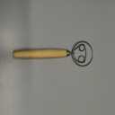 TEEVEA Danish Dough Whisk Stainless Steel Wooden Handle for Sourdough Pizza Bread Baking