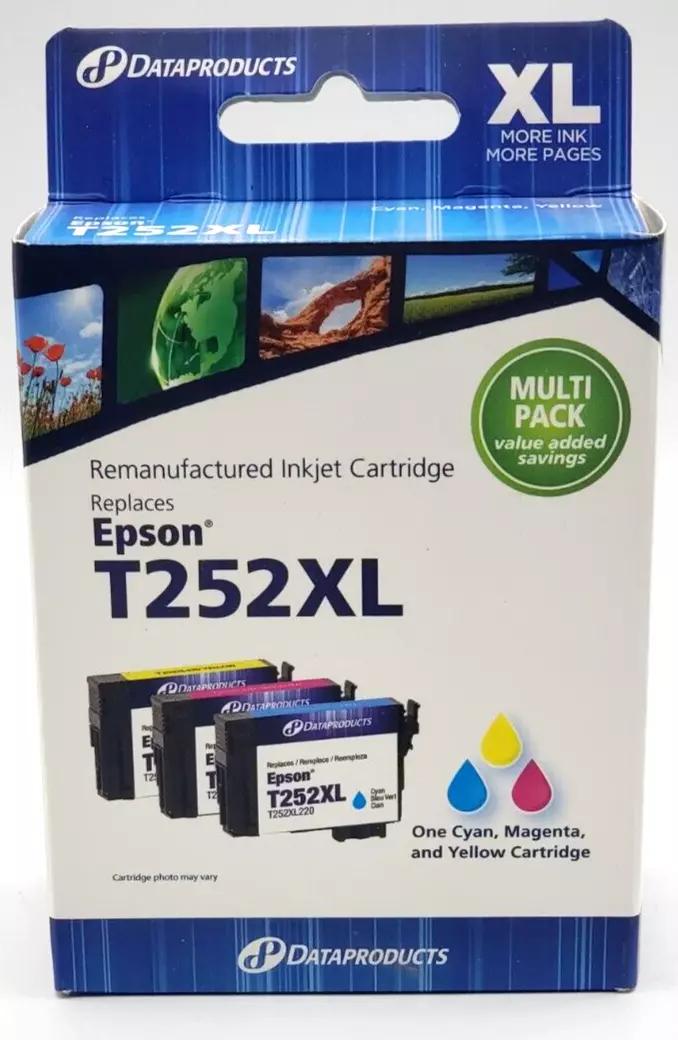 DATAPRODUCTS EPSON T252XL 3 COLOR Remanufactured Ink Cartridge