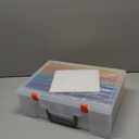 Photo Storage Box 4x6, 18 Inner Photo Case Large Photo Organizer Acid-Free Photo Box Storage Photo Keeper Photo Storage Case, Plastic Craft Storage Box for Photo Stickers Stamps Seeds (9 Colors)